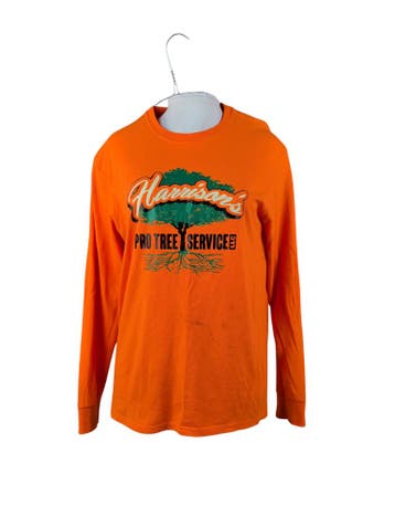 Port & Company Longsleeves Heren maat L Oranje Vintage, Ophalen of Verzenden, Nieuw, Port & Company
