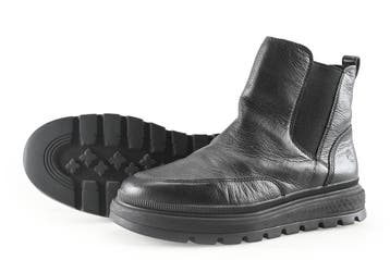 Timberland Laarzen in maat 39½ Zwart, Hoge laarzen, Verzenden, Zwart, Zo goed als nieuw