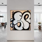 Timo Wedell - Doodle - XL - Pop Street Art, Antiek en Kunst, Kunst | Schilderijen | Modern