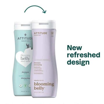 Attitude Blooming Belly Zwangerschap Shampoo - 473ml, Ophalen of Verzenden, Nieuw, Shampoo of Conditioner