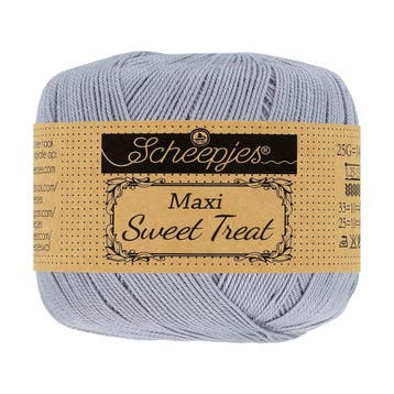 Scheepjes Maxi Sweet Treat - 618 silver - Gemerceriseerd K, Ophalen of Verzenden, Nieuw