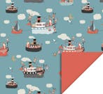 3m Cadeaupapier Sint Stoomboot (Cadeaupapier 3M), Ophalen of Verzenden, Nieuw