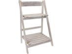 Veiling - Plantenrek Whitwash Hout Opvouwbaar 32X41X66 CM, Tuin en Terras, Nieuw