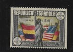 Spanje 1936 - zonder verticale tanden zonder vaste houders, Gestempeld