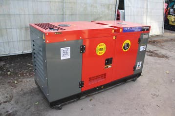Veiling: Generator Kawakenki KK30-III-SSS Diesel 30kVA 2025, Ophalen