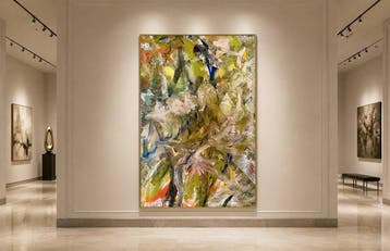 Timo Wedell - Layered Petals Unveiled - XXL - Abstract, Antiek en Kunst