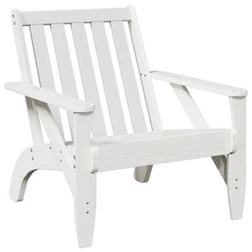 Tuinstoel Hout - Adirondack Model | Retourdeal | OP=OP, Tuin en Terras, Tuinstoelen, Ophalen of Verzenden, Zo goed als nieuw, Hout