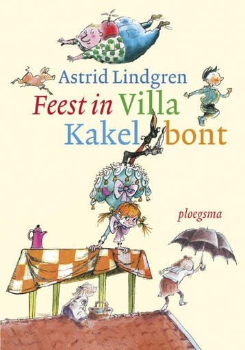 Feest in Villa Kakelbont / Ploegsma kinder- & jeugdboeken, Verzenden, Gelezen, Astrid Lindgren