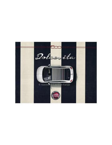 2019 FIAT 500 DOLCEVITA BROCHURE FRANS, Nieuw, Author
