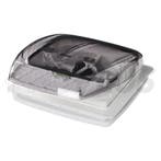 Dakluik DeLuxe 400 x 400 mm transparant met ventilator - Pro, Caravans en Kamperen