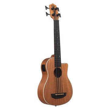 Kala Scout Fretless U•BASS® bas ukulele – Mahonie,, Ophalen of Verzenden, Nieuw