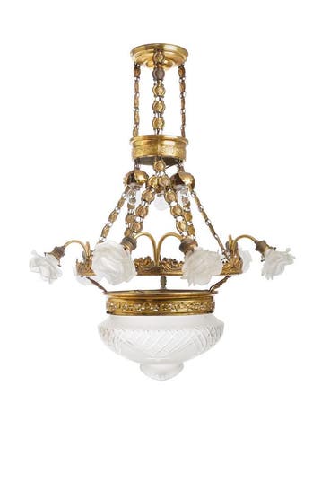 Unieke Collectie Vintage &amp; Antieke Rozenlampen, Ophalen of Verzenden