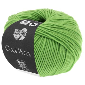 Lana Grossa Cool Wool - 509 Lichtgroen - Merinowol Garen, Ophalen of Verzenden, Nieuw