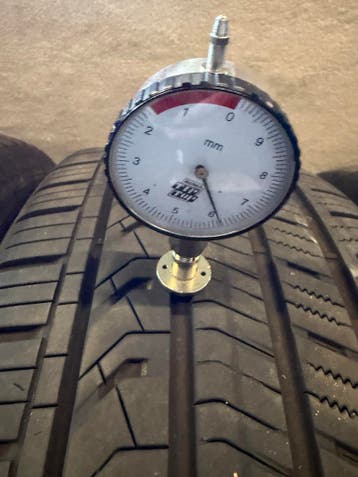 4x Goodyear Eagle F1 All-Terrain - 235/55 R19 - DOT 0124, Gebruikt, 235 mm, Band(en), Personenwagen
