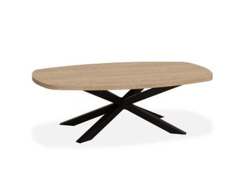 Salontafel Ovaal Alkmaar - salontafel, Huis en Inrichting, Tafels | Salontafels, Nieuw, Overige materialen