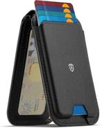 Magnetische Portemonnee iPhone | Echt Leer | Laatste Stuk!, Ophalen of Verzenden, Nieuw, IPhone 12 Mini, Hoesje of Tasje