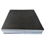 Puzzelmat EVA schuim zwart/grijs 4 cm - 104x104 cm per tegel, Tuin en Terras, Tegels en Klinkers, Verzenden, Nieuw