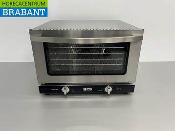 HCB RVS Heteluchtoven Convectie Oven Afbakoven 47 liter 230V, Ophalen of Verzenden, Nieuw in verpakking