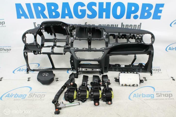 Airbag set – Dashboard zwart Hyundai i10 (2019-heden), Auto-onderdelen, Dashboard en Schakelaars, Gebruikt, Hyundai