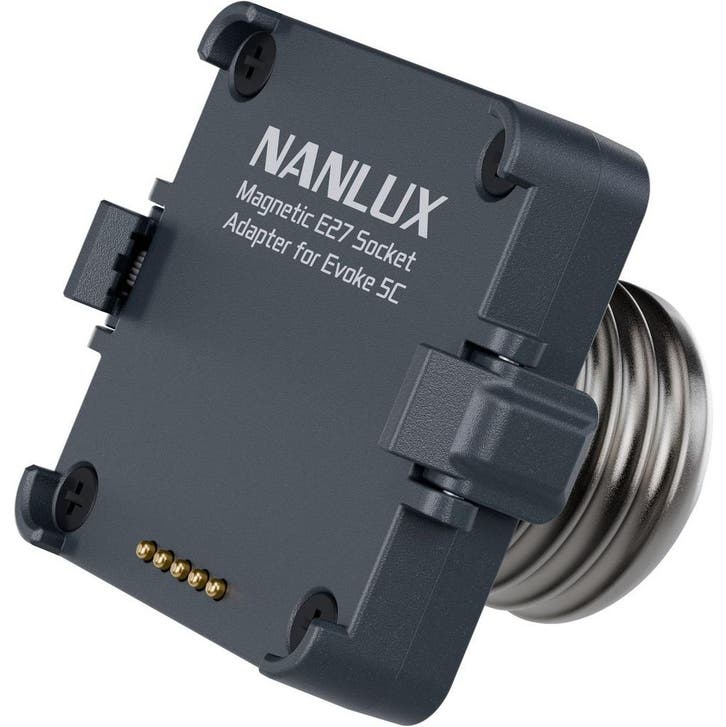 Nanlux Evoke 5C Magnetic E27 Socket Adapter, Audio, Tv en Foto, Fotografie | Fotostudio en Toebehoren, Overige typen, Nieuw, Ophalen of Verzenden