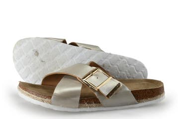 Graceland Slippers in maat 40 Goud, Slippers, Overige kleuren, Verzenden, Zo goed als nieuw