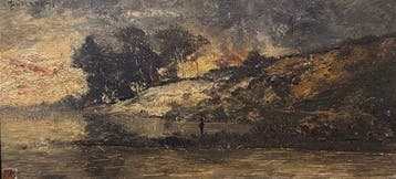 Frédéric (Fritz) Van de Kerkhove (1863-1873) - Landscape