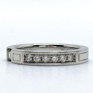 Harry Winston - Ring Platina - verkeersaccent, Nieuw