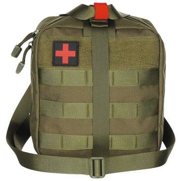 MFH Tactische Tas, EHBO, groot, MOLLE, groen, Verzenden, Nieuw
