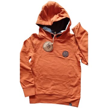 Hoodie -- Davina - 122/128 / Oranje, Verzenden, Nieuw