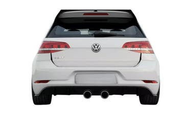 DIFFUSER en UITLAAT GOLF 7.5 | R20-LOOK / R400 17-20, Volkswagen, Nieuw, Ophalen of Verzenden, Achter