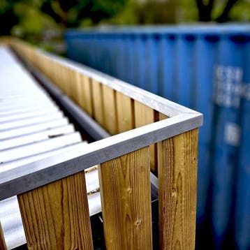 F-Line afsluitbare houten Fietsenstalling, Fietsen en Brommers, Nieuw