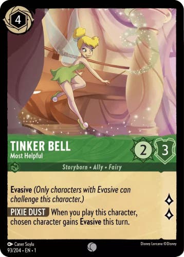 [93/204] - TINKER BELL - Most Helpful ENG FOIL [M/NM], Ophalen of Verzenden, Nieuw