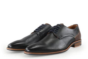 Manfield Veterschoenen in maat 42 Zwart, Kleding | Heren, Schoenen, Manfield, Verzenden, Zwart, Zo goed als nieuw