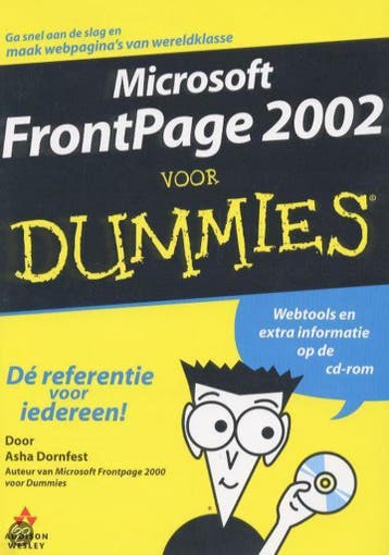Microsoft Frontpage 2002 voor Dummies / Voor Dummies, Verzenden, Zo goed als nieuw, A. Dornfest