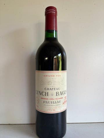 1986 Château Lynch Bages - Pauillac 5ème Grand Cru Classé -, Verzamelen, Wijnen, Nieuw