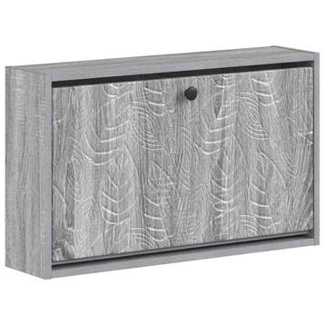 vidaXL Wandgemonteerde Schoenkast DELFT 71 x 17 x 43 cm, Verzenden, Nieuw