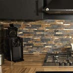 Zelfklevende Steenstrip Tegelstrook Rustiek, Ophalen of Verzenden, Nieuw