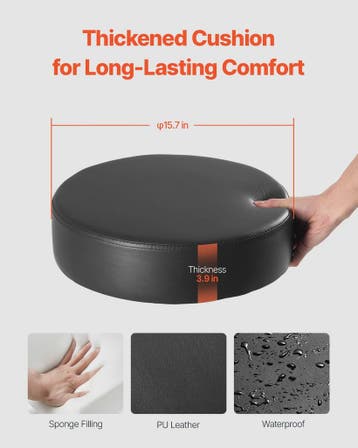 Verstelbare Werkkruk met Wielen - Hoge Capaciteit & Comfort, Huis en Inrichting, Verzenden, Nieuw