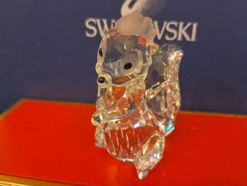 Swarovski - Beeldje - Flower the Skunk - 943601 - Box +., Antiek en Kunst
