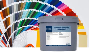 Wixx PRO Muurverf Supermatt 5L, Doe-het-zelf en Verbouw, Verf, Beits en Lak, Overige kleuren, Verzenden, Nieuw, Verf