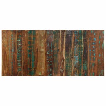 vidaXL Hoofdbord 180 cm massief gerecycled hout meerkleurig, Verzenden, Nieuw, Hout