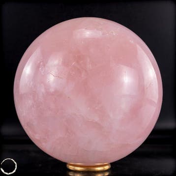 Elegante rozenkwartsbol uit Brazilië van uitzonderlijke