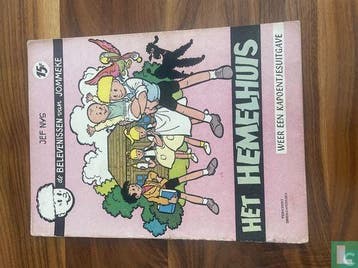 Jommeke - Het hemelhuis - 1960, Eén stripboek, Verzenden, Gelezen, Nys, Jef.