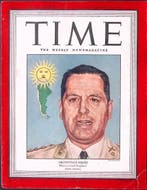 Cover Time Magazine1944 met Juan Domingo Perón (lijst optie, Verzamelen, Militaria | Tweede Wereldoorlog, Verzenden