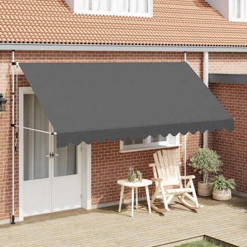 Uittrekbaar zonnescherm 400 cm - 36% voordeel, retour, Ophalen of Verzenden, Zo goed als nieuw, 250 cm tot 450 cm, Uitvalscherm