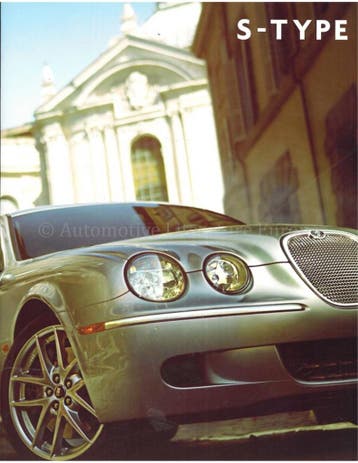 2008 JAGUAR S TYPE BROCHURE NEDERLANDS, Nieuw, Author