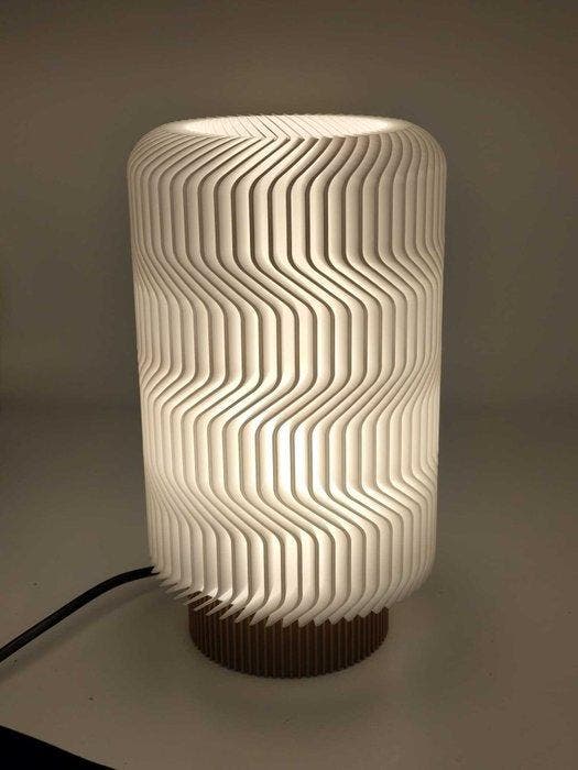 Lumovim - Tafellamp - lavalampe - biopolymeer, Antiek en Kunst, Kunst | Designobjecten