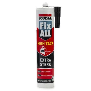 Lijmkit | Soudal | Zwart, Verzenden, Nieuw