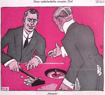 Spotprent over de gokkende overheid (lijst optie, Lithos), Antiek en Kunst, Kunst | Litho's en Zeefdrukken, Verzenden