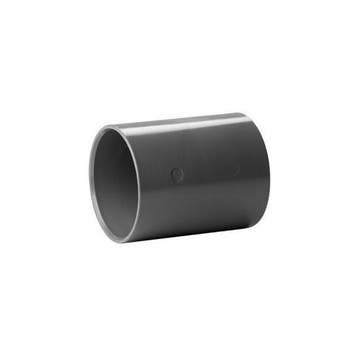 PVC dubbele mof Ø40, Verzenden, Nieuw